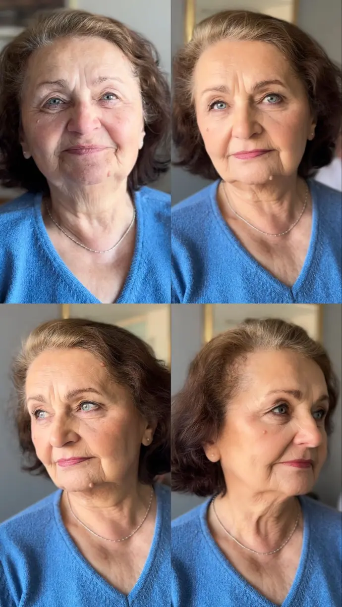 Event-Make-up Schlupflider kaschieren