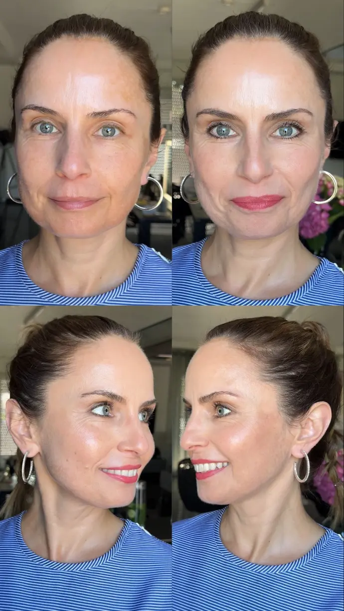 Event-Make-up Schlupflider kaschieren