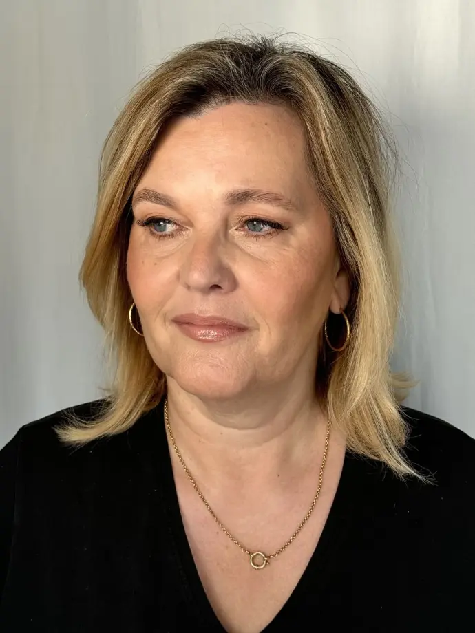 Natürliches Make-up für reife Haut